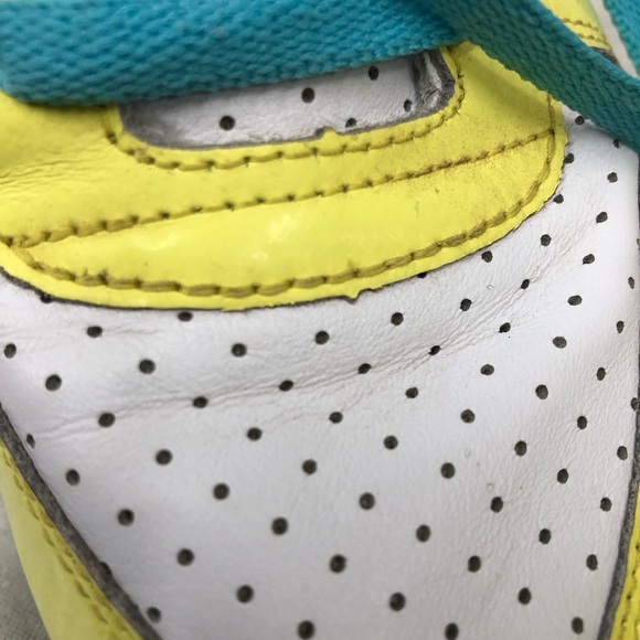 Vintage Reebok Classics yellow and purple size 8 1/2 - Picture 11 of 14